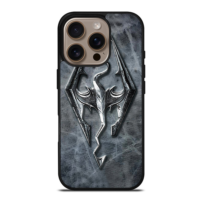SKYRIM LOGO ELDER SCROLLS iPhone 16 Pro Case Cover