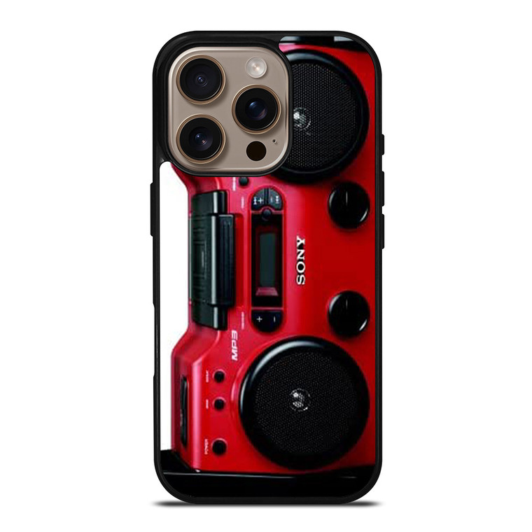 SONY BOOMBOX JOBSITE RADIO iPhone 16 Pro Case Cover