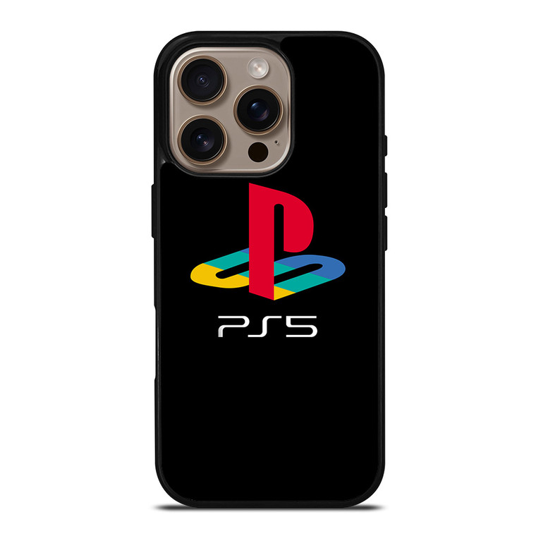 SONY PLASTATION PS 5 SYMBOL iPhone 16 Pro Case Cover