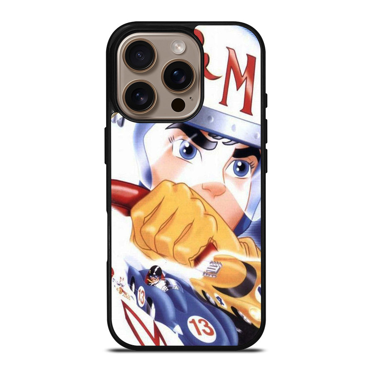 SPEED RACER DRIVING CARTOON iPhone 16 Pro Case Cover