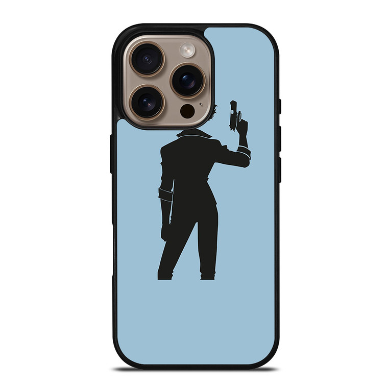 SPIKE SPIEGEL COWBOY BEBOP ART iPhone 16 Pro Case Cover