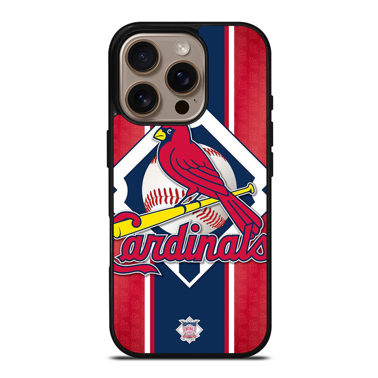 ST LOUIS CARDINALS LOGO BASEBALL MLB iPhone 16 Pro Case Cover ST LOUIS CARDINALS LOGO BASEBALL MLB iPhone 16 Pro Case Cover
