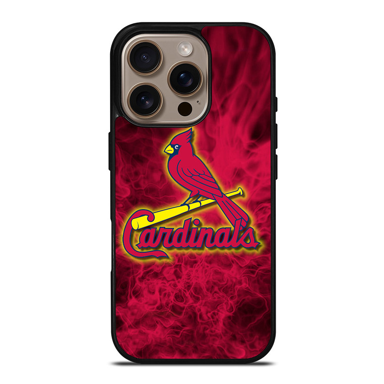 ST LOUIS CARDINALS MLB LOGO iPhone 16 Pro Case Cover