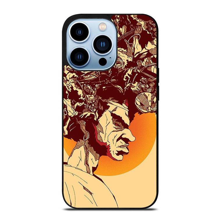 AFRO SAMURAI iPhone 13 Pro Max Case Cover