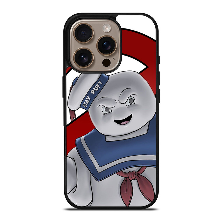STAY PUFT MARSHMALLOW MAN GHOSTBUSTER iPhone 16 Pro Case Cover