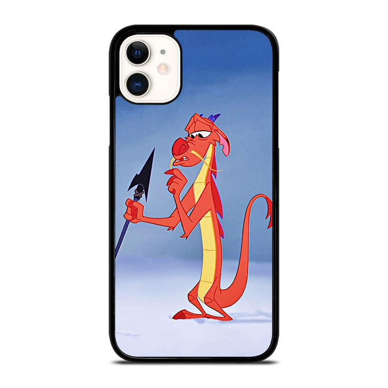 MUSHU DRAGON MULAN DISNEY CARTOON iPhone 11 Case Cover
