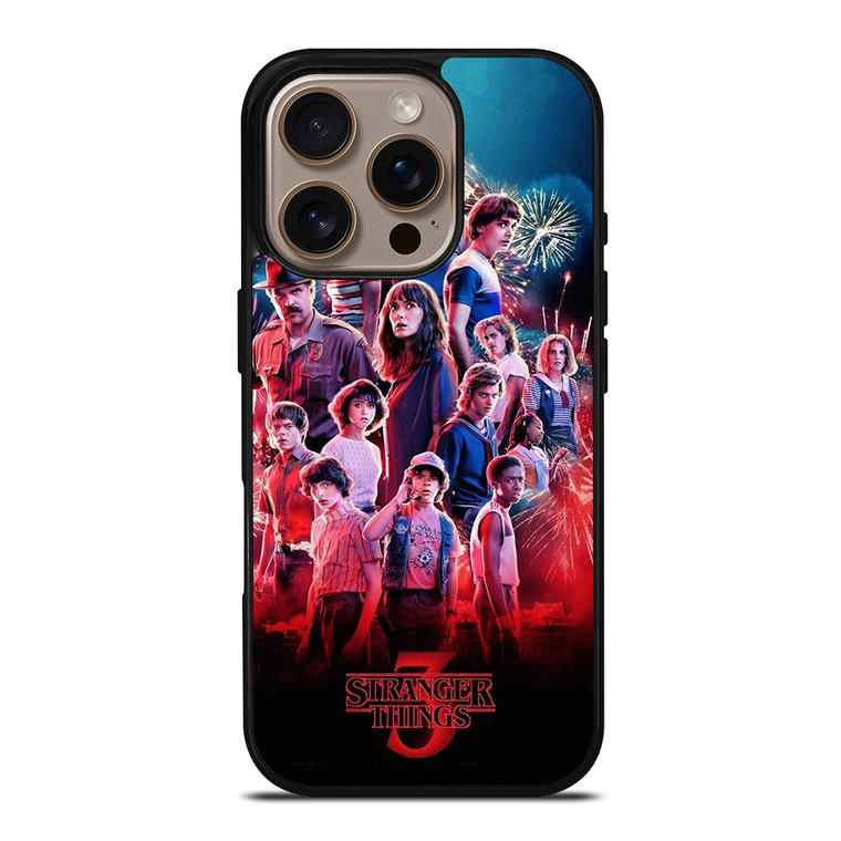 STRANGER THINGS 3 POSTER iPhone 16 Pro Case Cover STRANGER THINGS 3 POSTER iPhone 16 Pro Case Cover