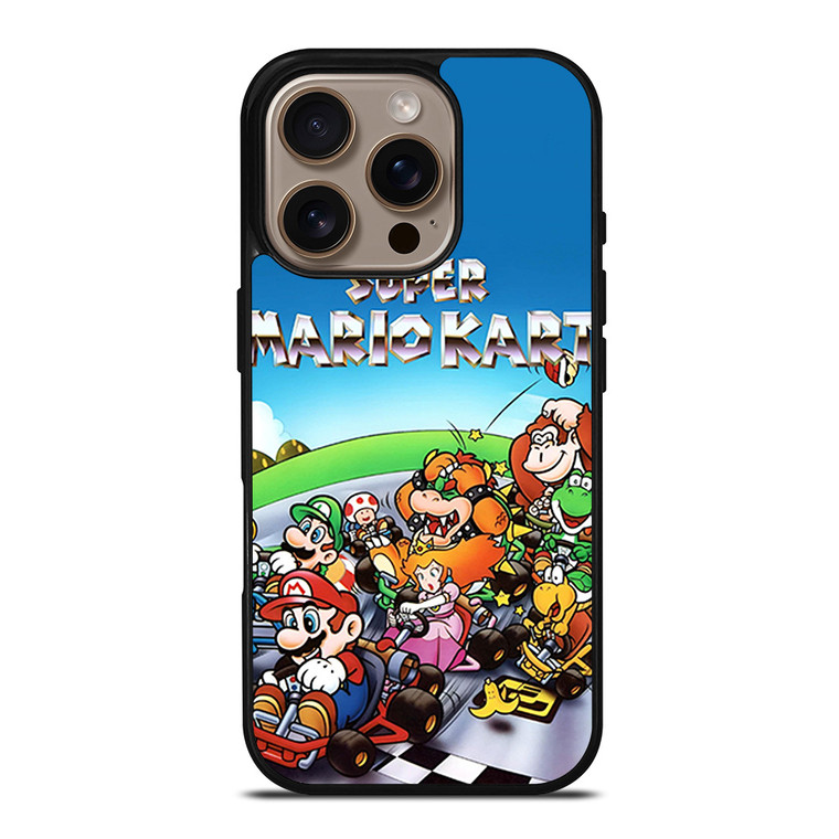 SUPER MARIO KART BROSS NINTENDO GAMES POSTER iPhone 16 Pro Case Cover SUPER MARIO KART BROSS NINTENDO GAMES POSTER iPhone 16 Pro Case Cover