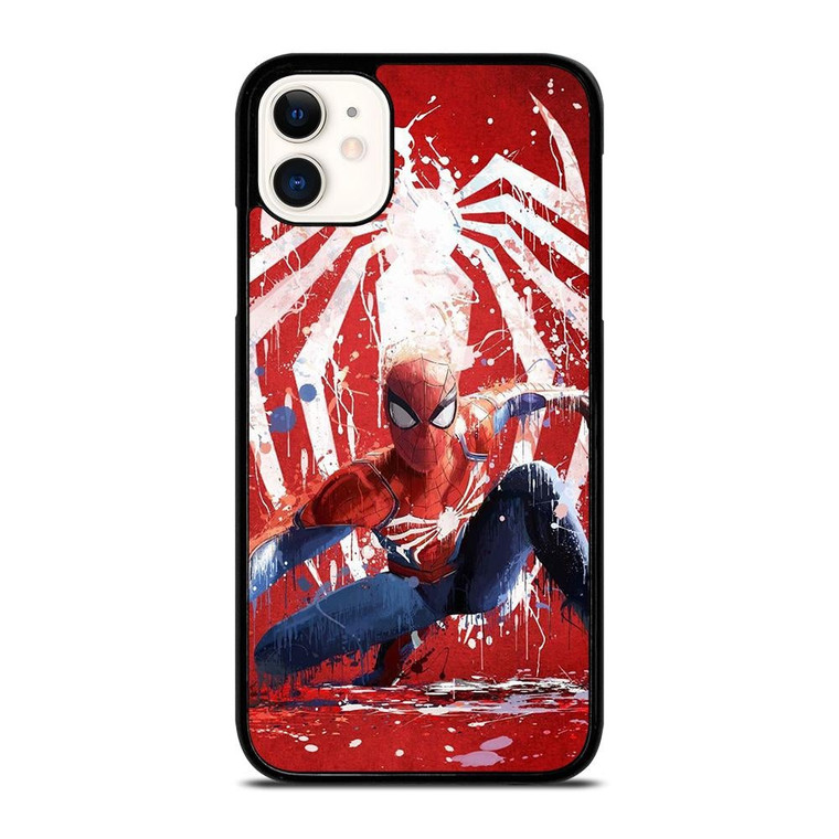 SPIDER MAN AVENGERS  ART PAINT iPhone 11 Case Cover