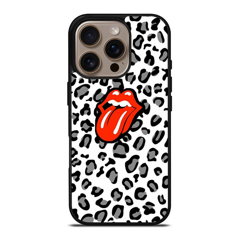 THE ROLLING STONES LEOPARD SKIN iPhone 16 Pro Case Cover THE ROLLING STONES LEOPARD SKIN iPhone 16 Pro Case Cover