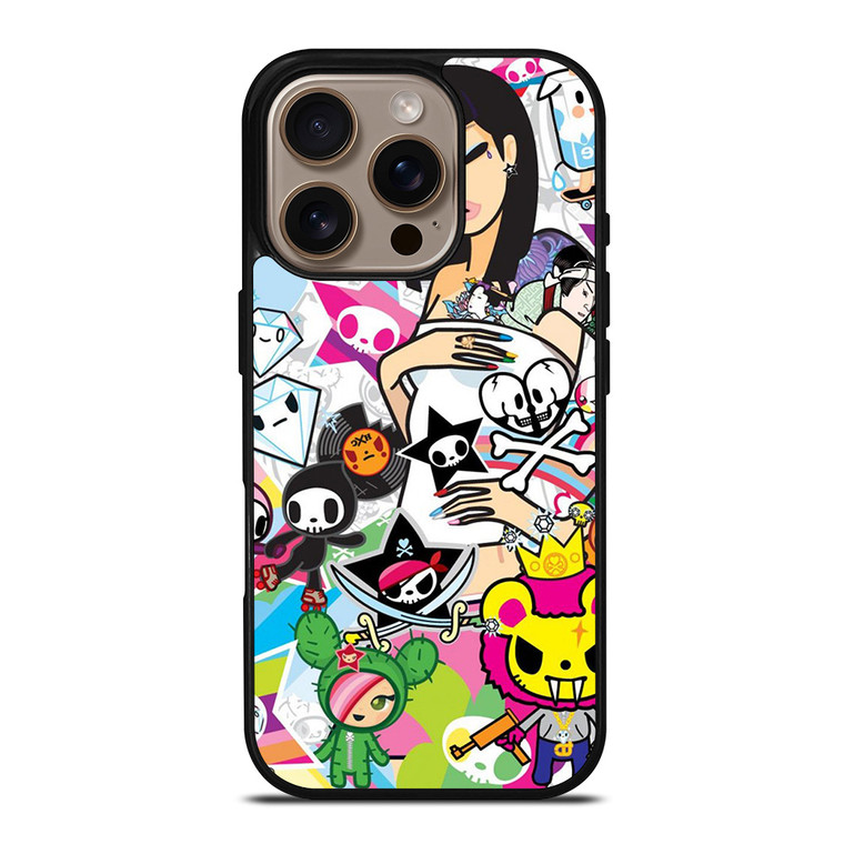 TOKIDOKI COLLAGE iPhone 16 Pro Case Cover