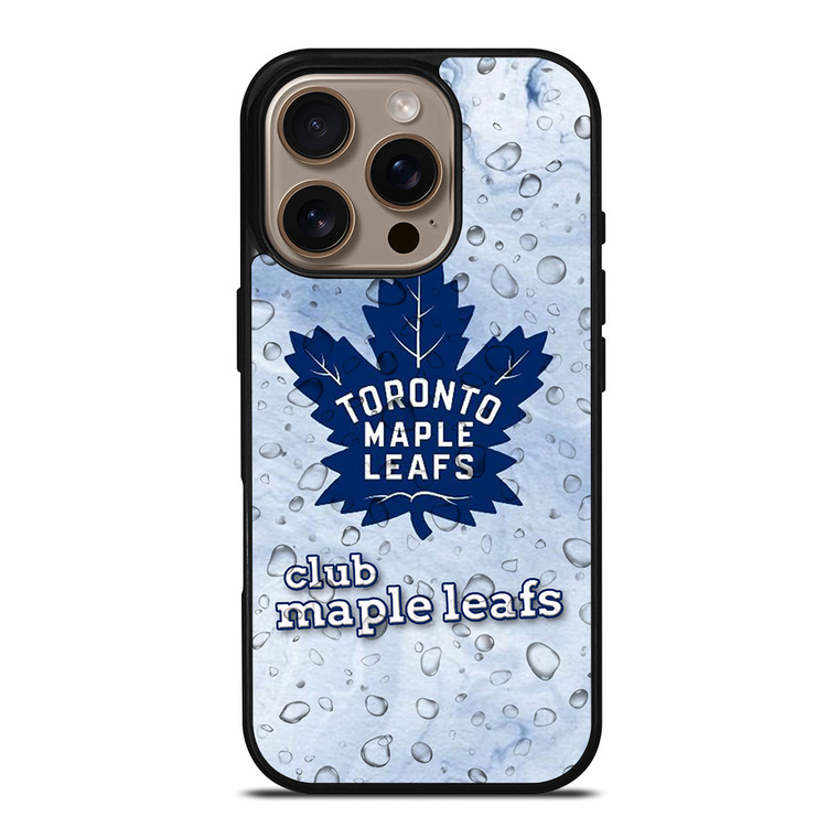 TORONTO MAPLE LEAFS MARBLE LOGO iPhone 16 Pro Case Cover
