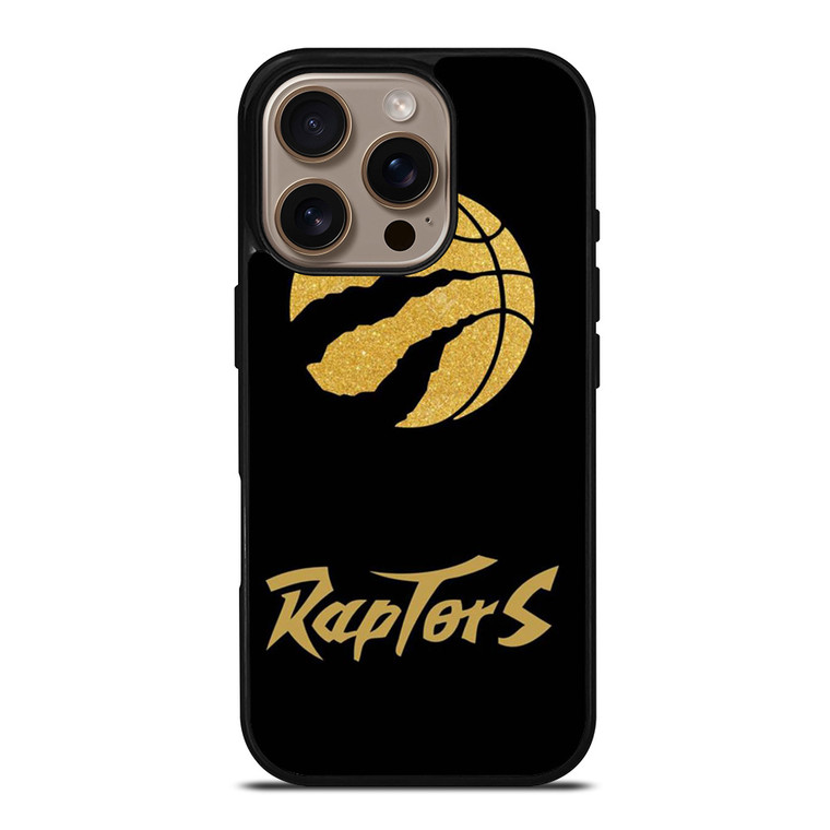 TORONTO RAPTORS GOLDEN LOGO iPhone 16 Pro Case Cover