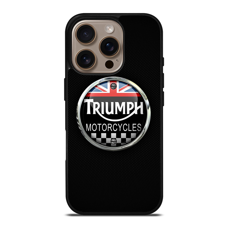 TRIUMPH BRITISH MOTORCYCLES 2 iPhone 16 Pro Case Cover