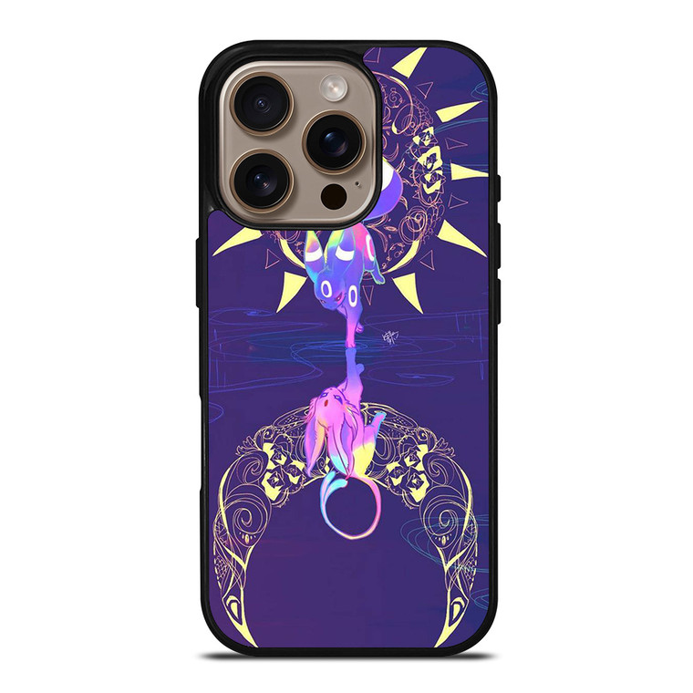 UMBREON SHINY POKEMON ART iPhone 16 Pro Case Cover