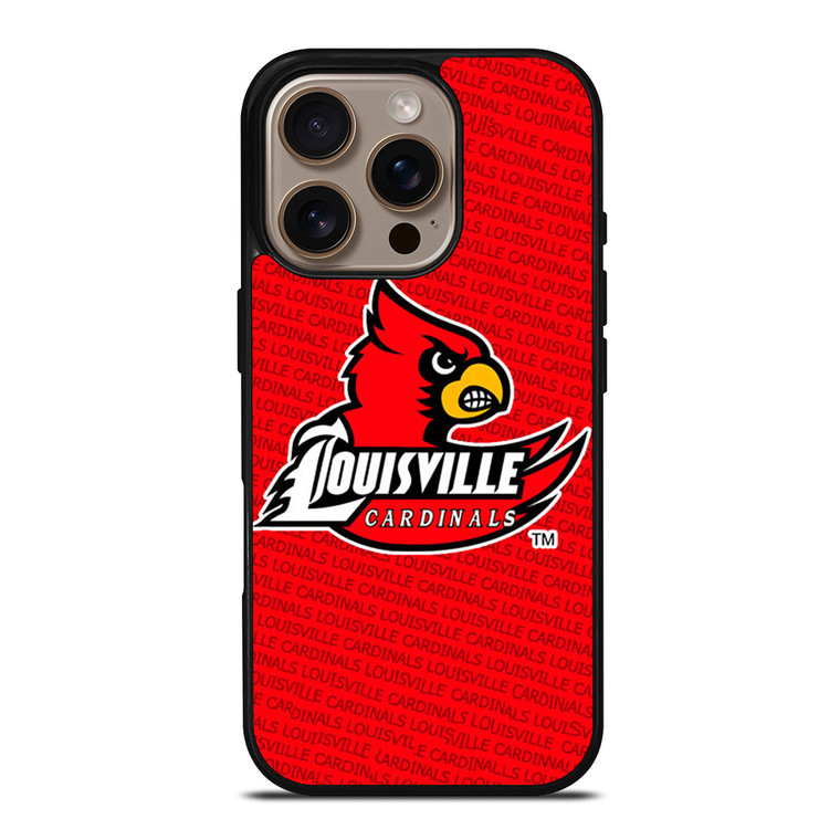 UNIVERSITY OF LOUISVILLE NFL iPhone 16 Pro Case Cover