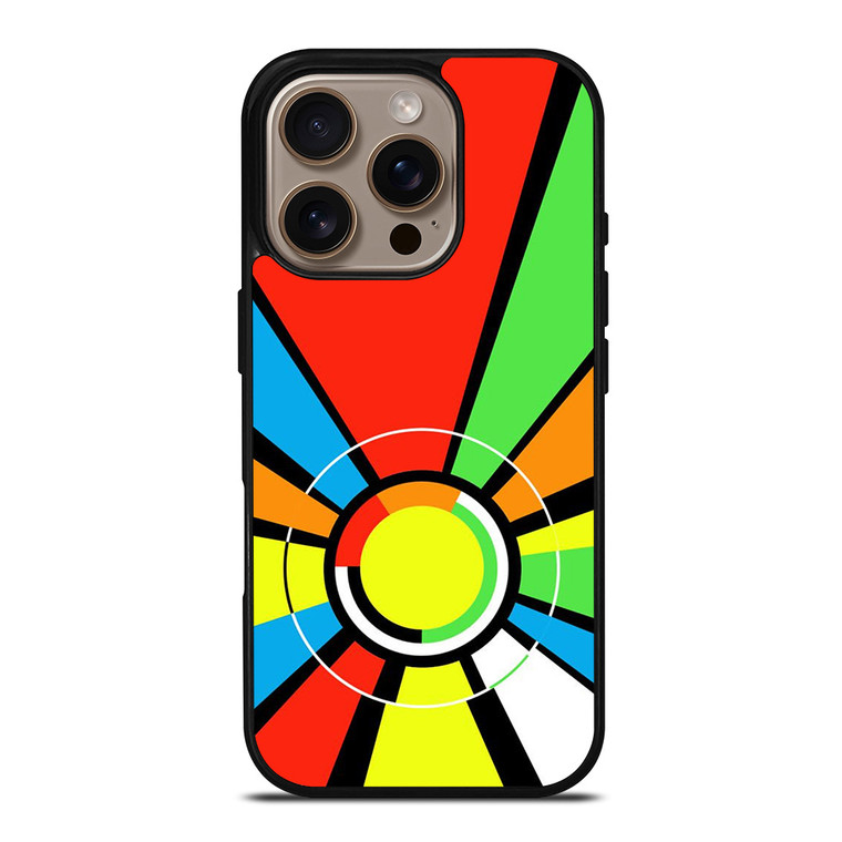 VALENTINO ROSSI VR46 HELMET PATTERN iPhone 16 Pro Case Cover