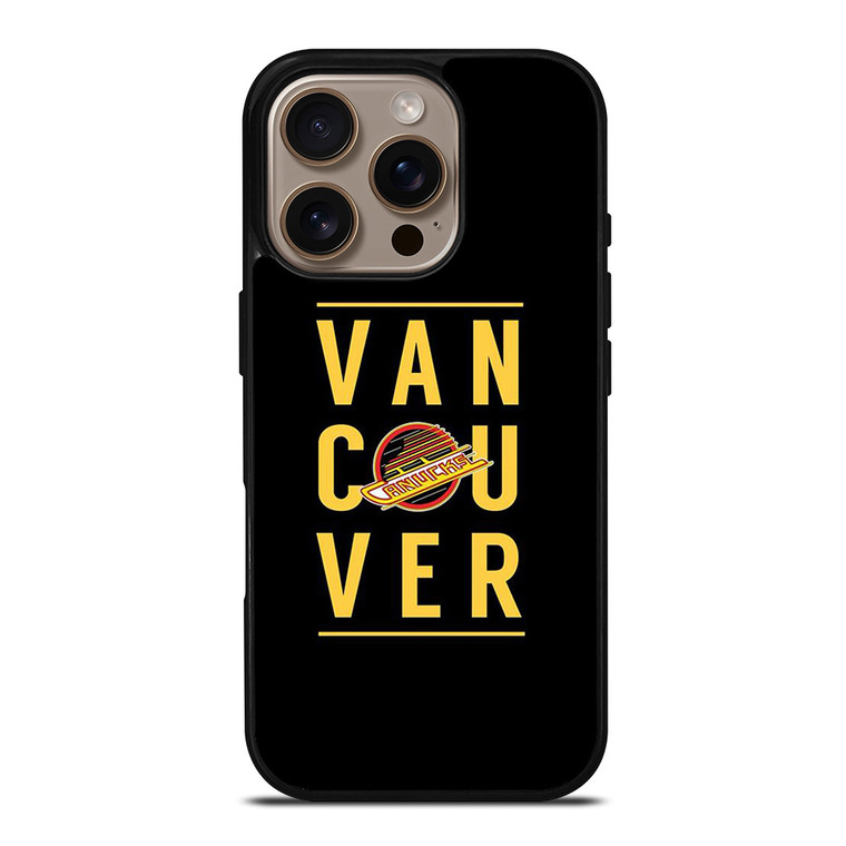 VANCOUVER CANUCKS HOCKEY ICON iPhone 16 Pro Case Cover VANCOUVER CANUCKS HOCKEY ICON iPhone 16 Pro Case Cover