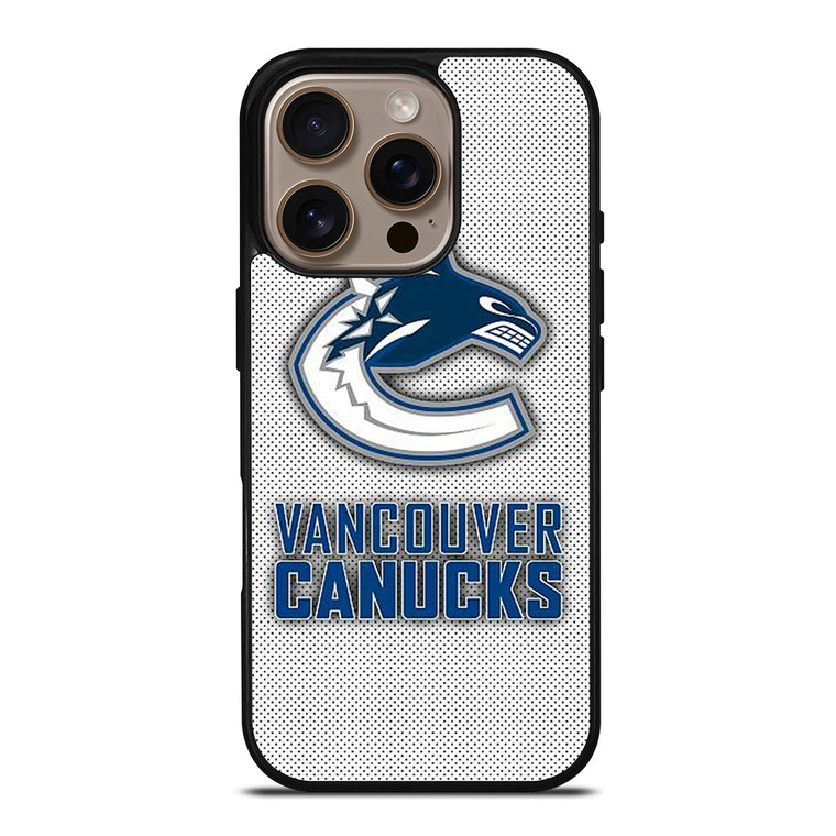 VANCOUVER CANUCKS SHARK LOGO iPhone 16 Pro Case Cover