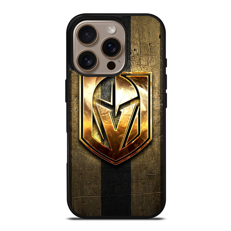 VEGAS GOLDEN KNIGHT GOLD SYMBOL iPhone 16 Pro Case Cover