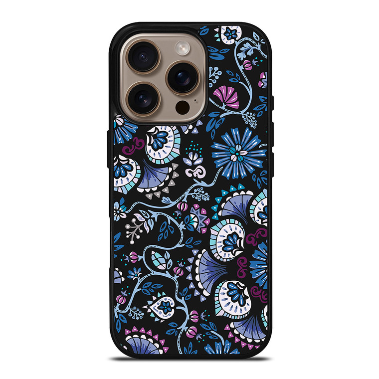 VERA BRADLEY BLACK iPhone 16 Pro Case Cover