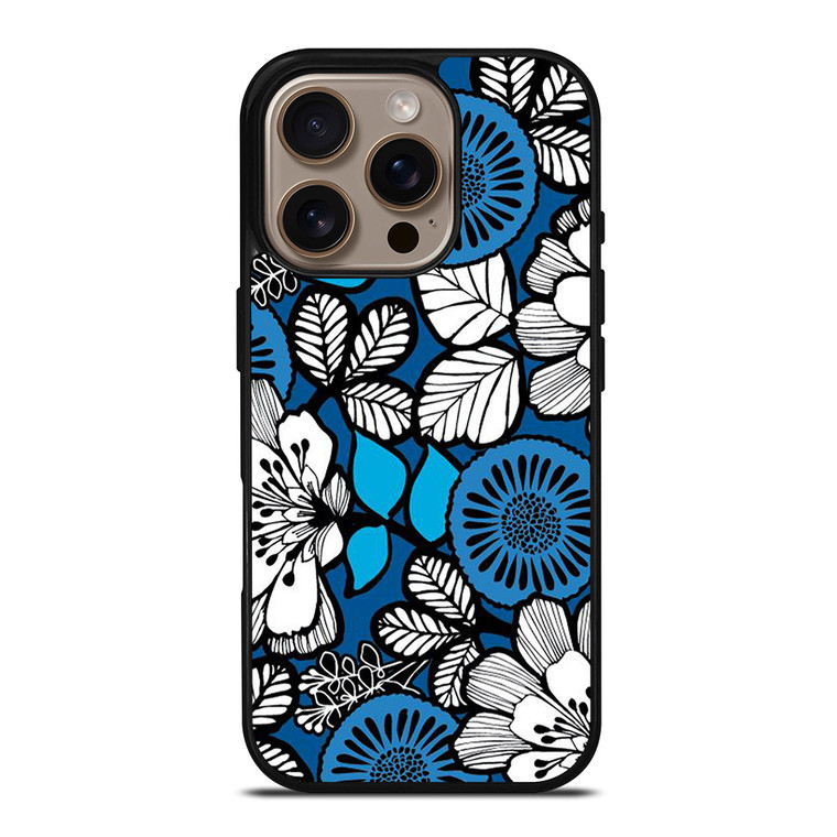 VERA BRADLEY BLUE BAYAU iPhone 16 Pro Case Cover