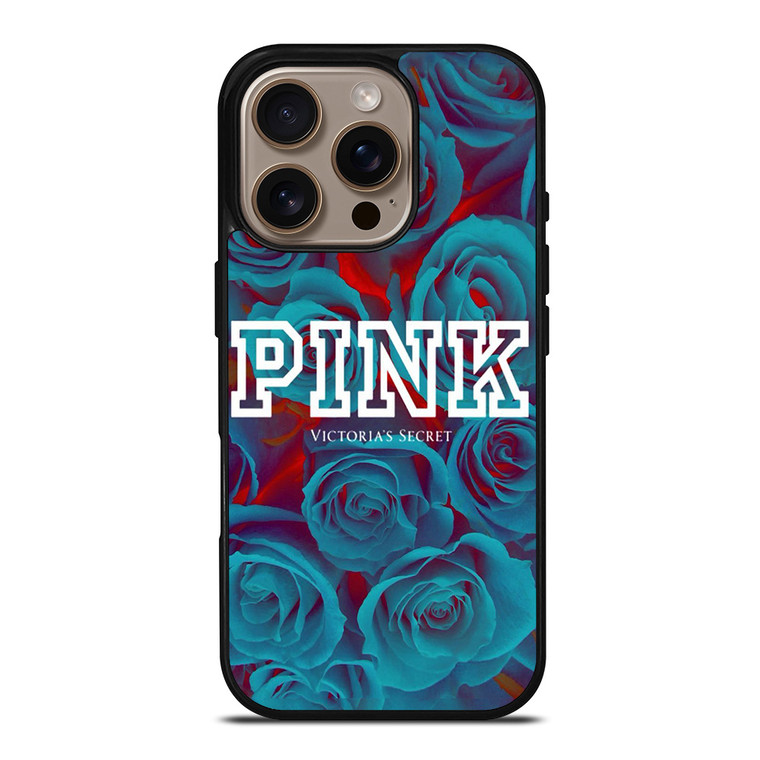 VICTORIA SECRET ROSE BLUE iPhone 16 Pro Case Cover