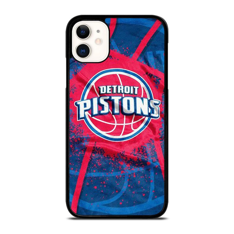 DETROIT PISTONS LOGO JERSEY iPhone 11 Case Cover