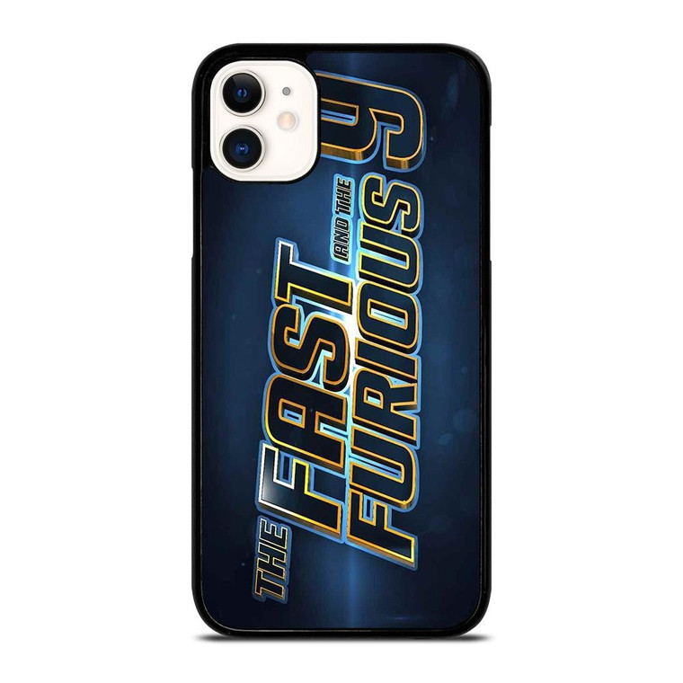 DOM FAST AND FURIOUS 9 LOGO iPhone 11 Case Cover