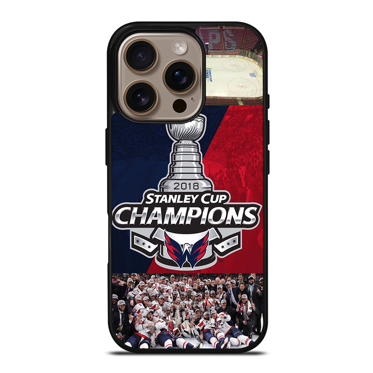 WASHINGTON CAPITALS CHAMPIONS iPhone 16 Pro Case Cover