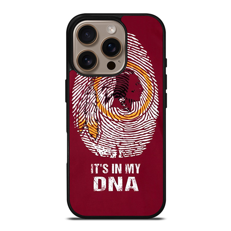WASHINTON REDSKINS LOGO IT IS MY DNA iPhone 16 Pro Case Cover