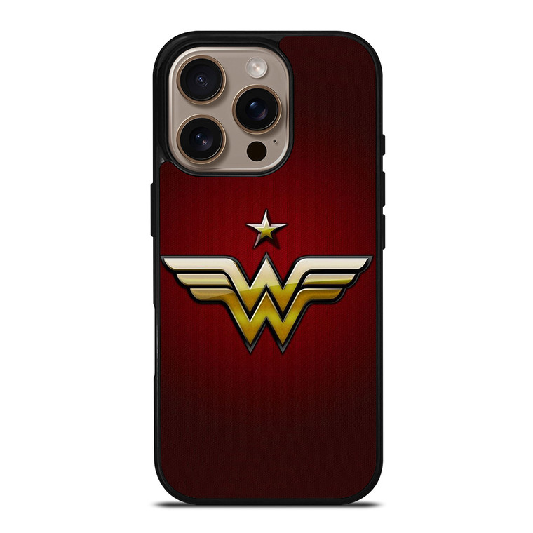 WONDER WOMAN LOGO DC iPhone 16 Pro Case Cover