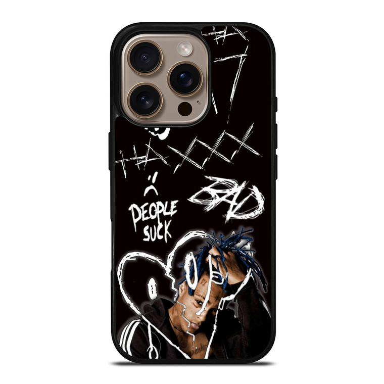 XXXTENTACION RAPPER PEOPLE SUCK iPhone 16 Pro Case Cover