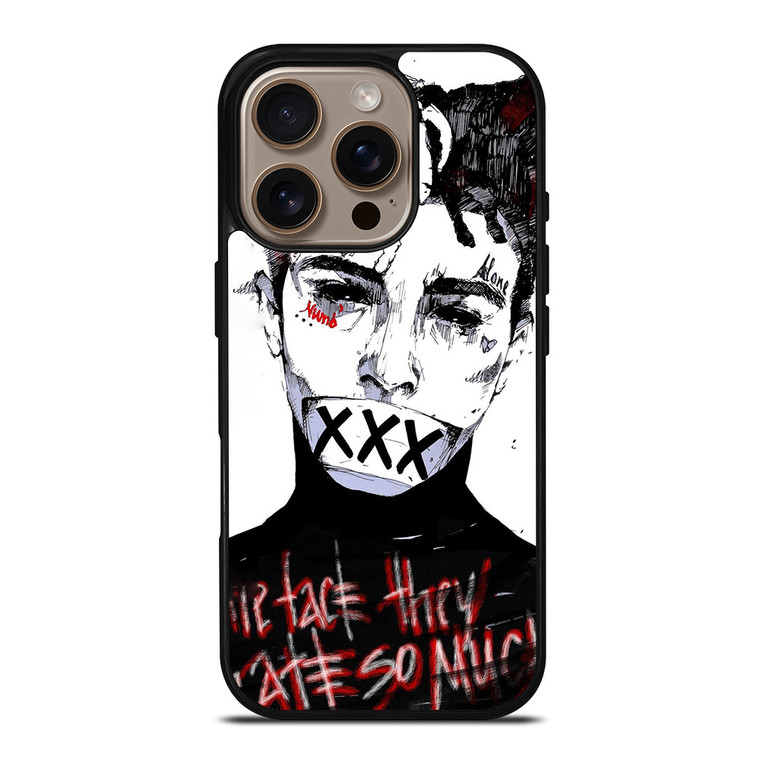 XXXTENTACION RAPPER iPhone 16 Pro Case Cover