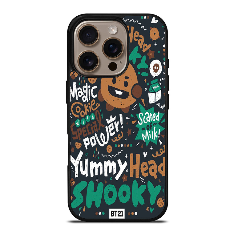 YUMMY HEAD SHOOKY BTS 21 iPhone 16 Pro Case Cover