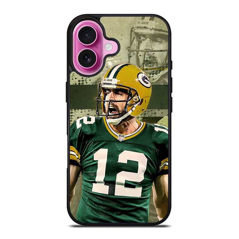 AARON RODGERS PACKERS FOOTBALL iPhone 16 Plus Case Cover