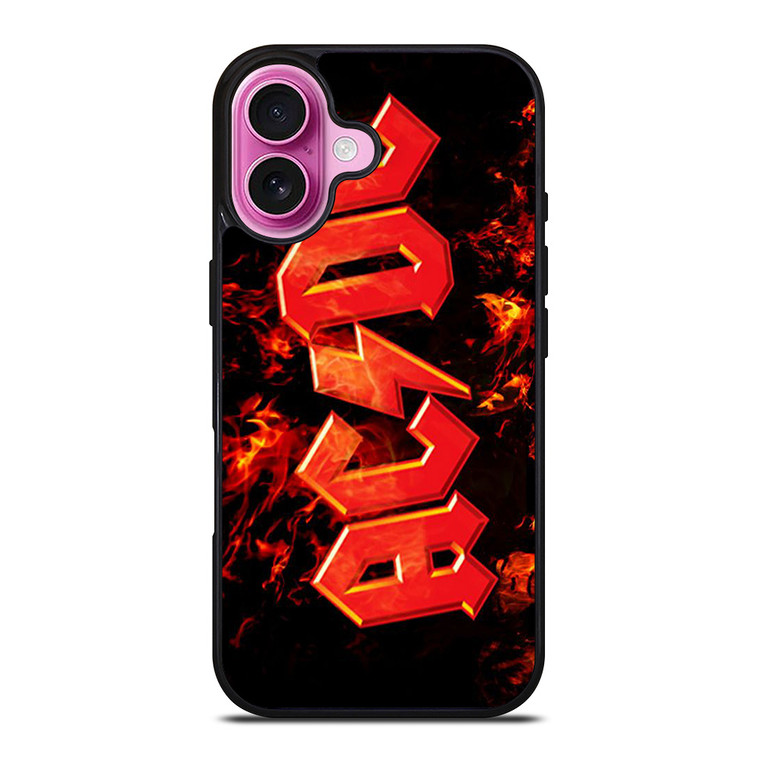 ACDC BAND LOGO iPhone 16 Plus Case Cover