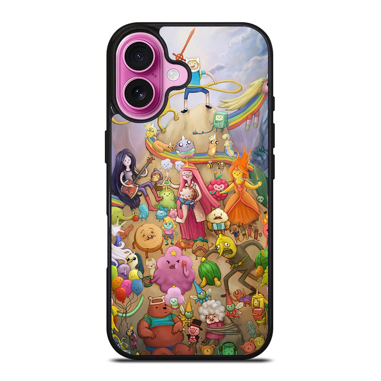 ADVENTURE TIME AND FRIEND iPhone 16 Plus Case Cover