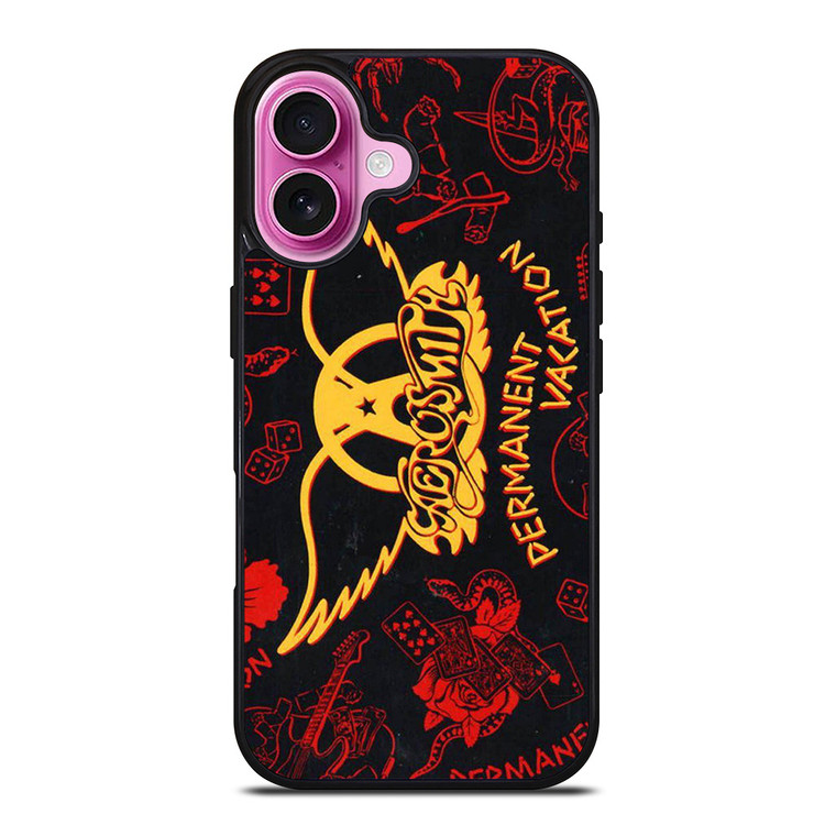 AEROSMITH LOGO iPhone 16 Plus Case Cover