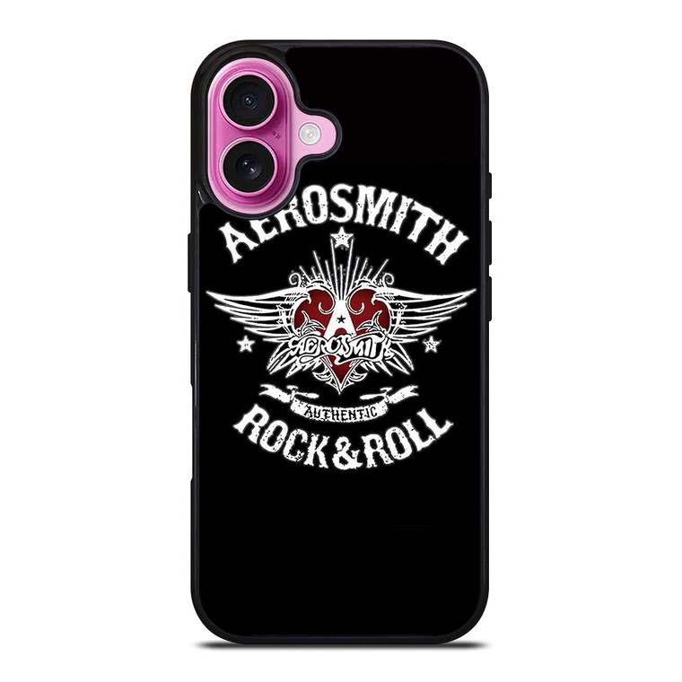 AEROSMITH ROCK AND ROLL BADGE iPhone 16 Plus Case Cover