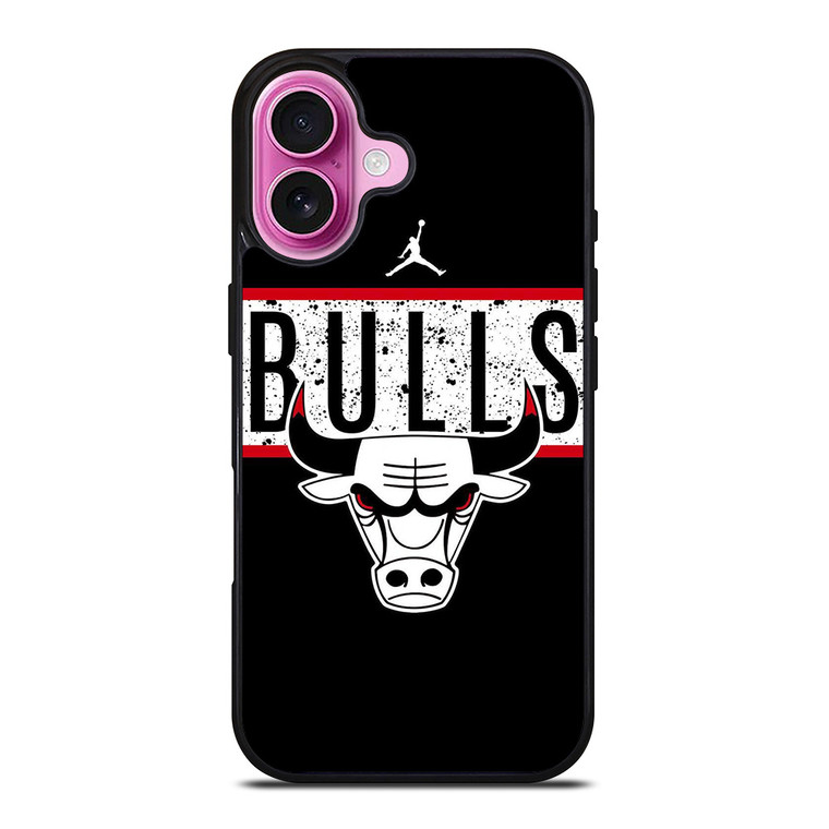 AIR JORDAN CHICAGO BULLS BASKETBALL iPhone 16 Plus Case Cover