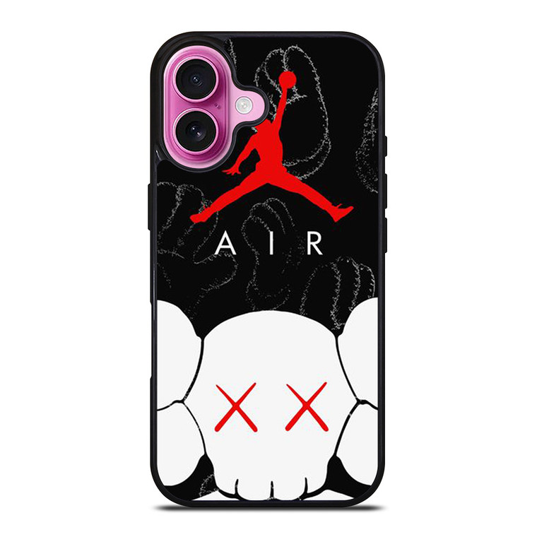 AIR JORDAN X KAWS LOGO iPhone 16 Plus Case Cover