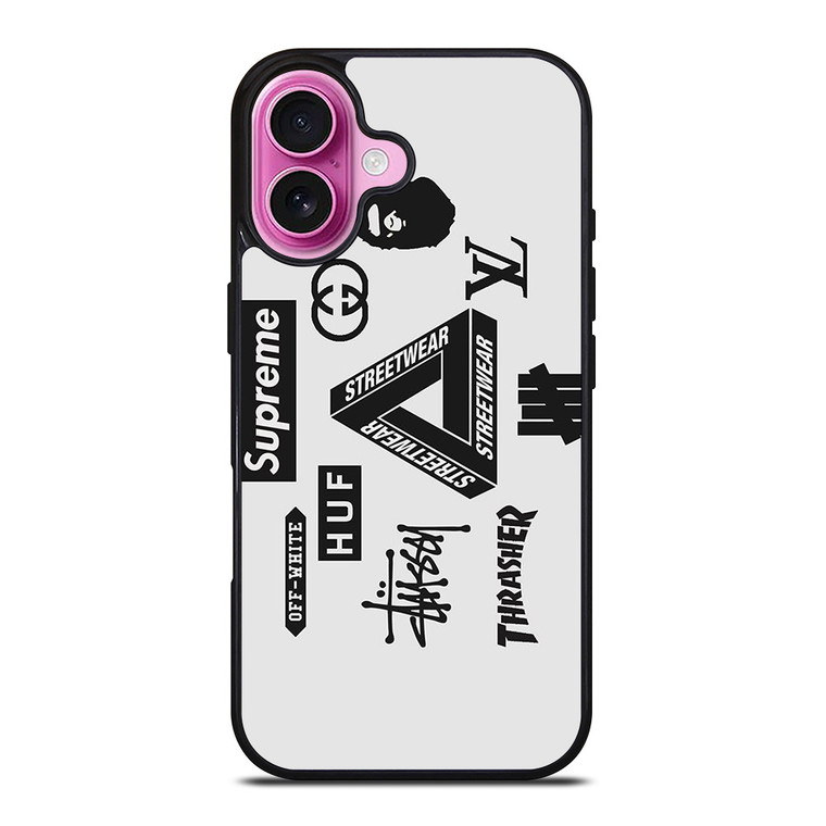 ALL HYPEBEAST OFF WHITE iPhone 16 Plus Case Cover