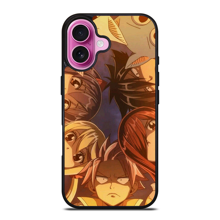 ANIME FAIRY TAIL CHARACTER iPhone 16 Plus Case Cover