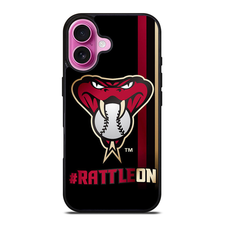 ARIZONA DIAMONDBACKS LOGO iPhone 16 Plus Case Cover