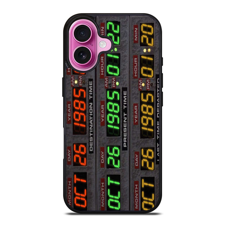 BACK TO THE FUTURE TIME CIRCUITS iPhone 16 Plus Case Cover