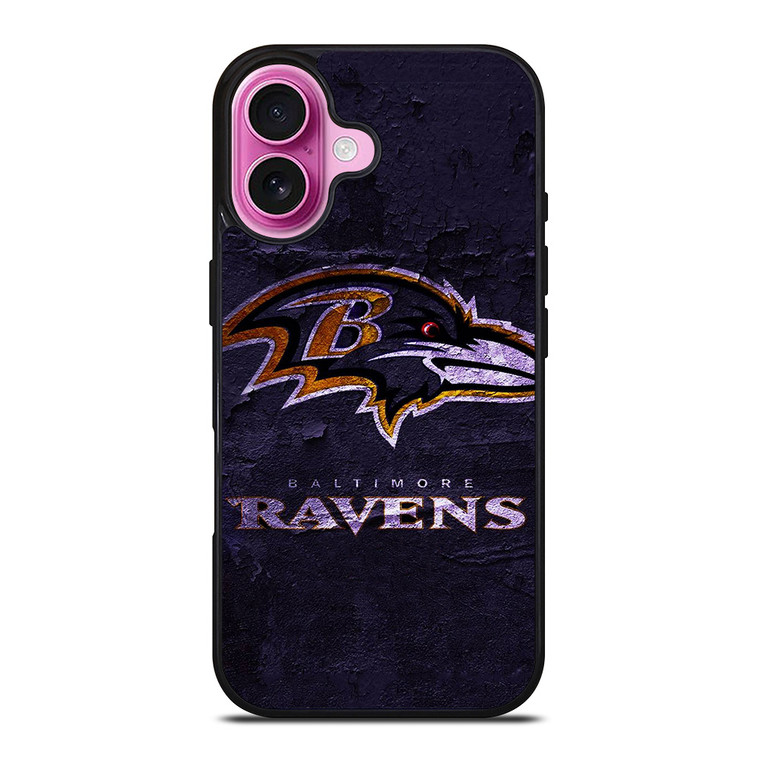 BALTIMORE RAVENS LOGO iPhone 16 Plus Case Cover