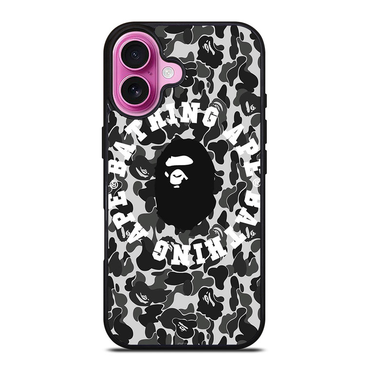 BAPE THING APE CAMO iPhone 16 Plus Case Cover