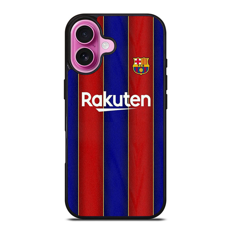 BARCELONA 2020 HOME JERSEY iPhone 16 Plus Case Cover
