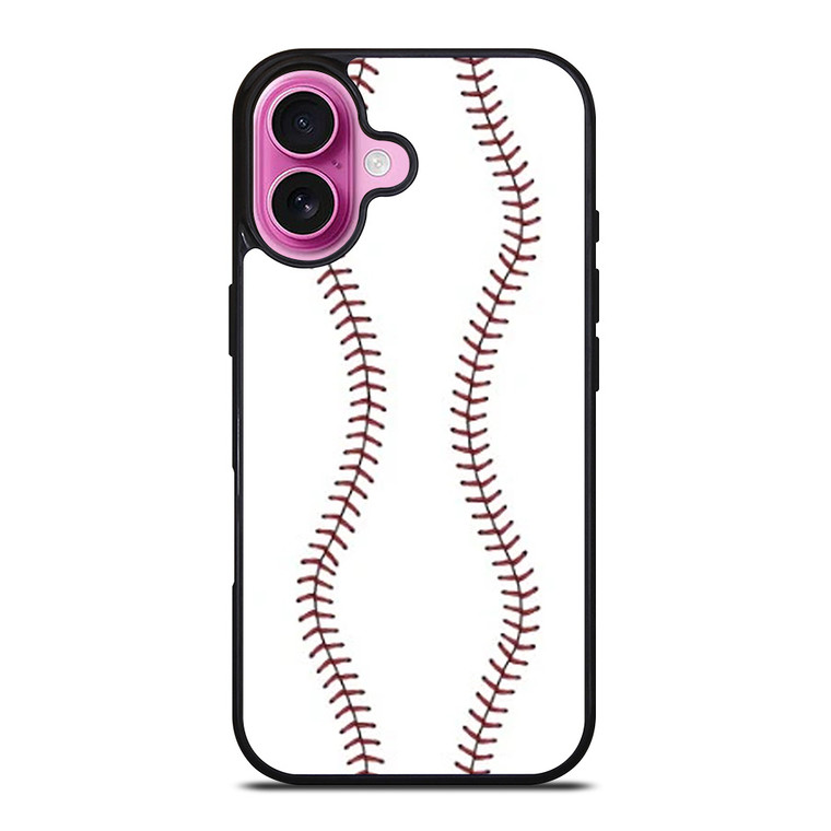 BASEBALL TEXTURES iPhone 16 Plus Case Cover